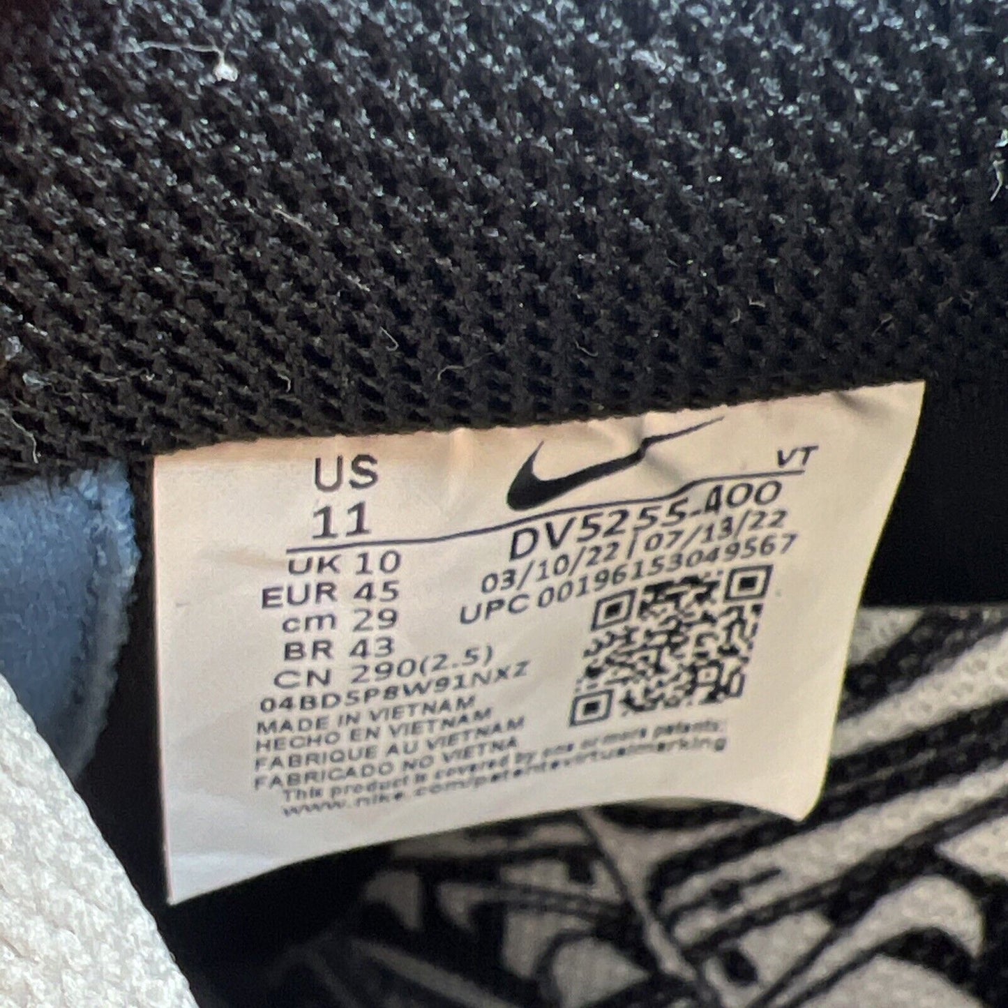 Size 11 - Nike Undefeated x Air Force 1 Low Total Orange (DV5255-400)