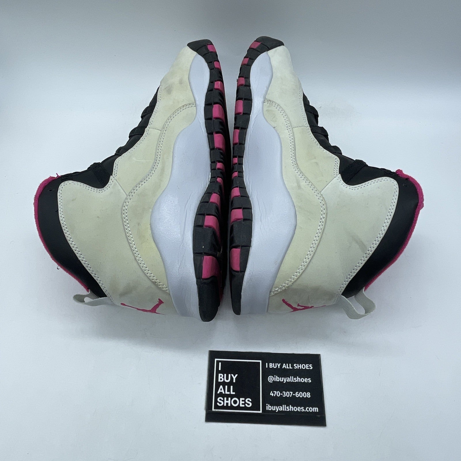 Size 7.5Y (GS) - Air Jordan 10 Retro Mid Vivid Pink