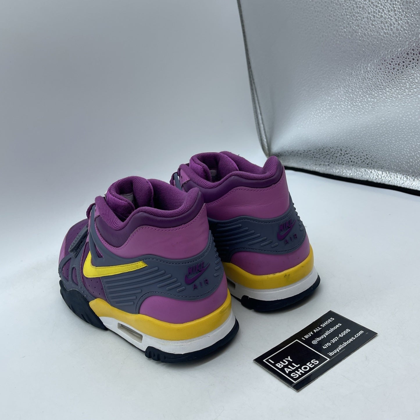 Size 9 - Nike Air Trainer 3 Retro 2020 Viotech Purple Grey Leather (CZ6393-500)