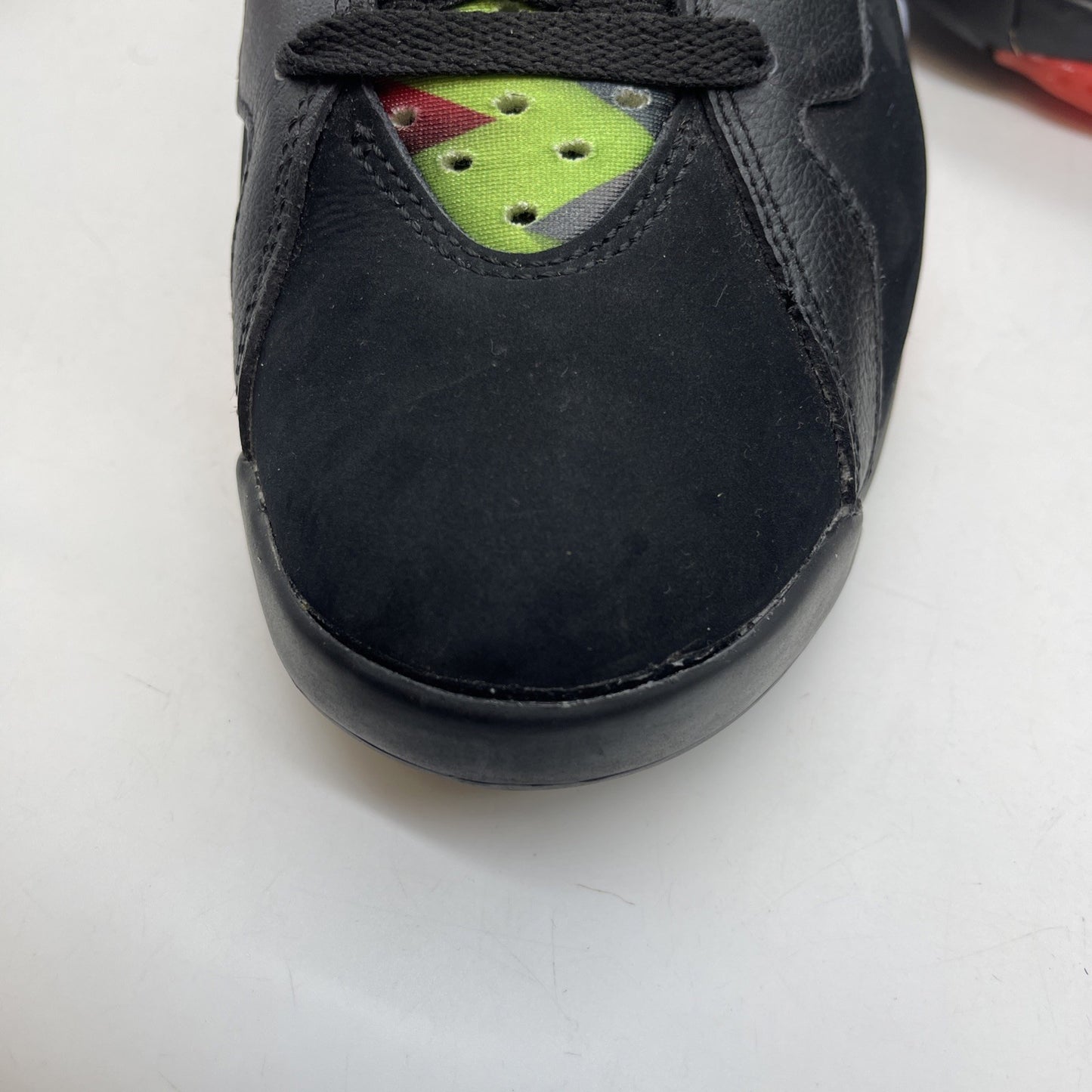 Size 9.5 - Air Jordan 7 Retro 30th Barcelona Nights Black Suede (705350-007)