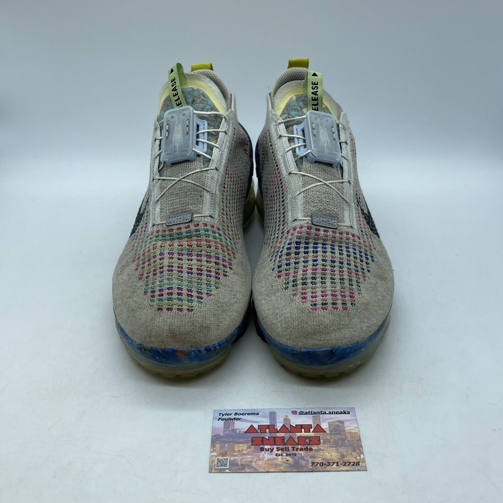 Size 12 - Nike Air VaporMax 2020 Flyknit Multi-Color Suede Leather (CJ6740-001)