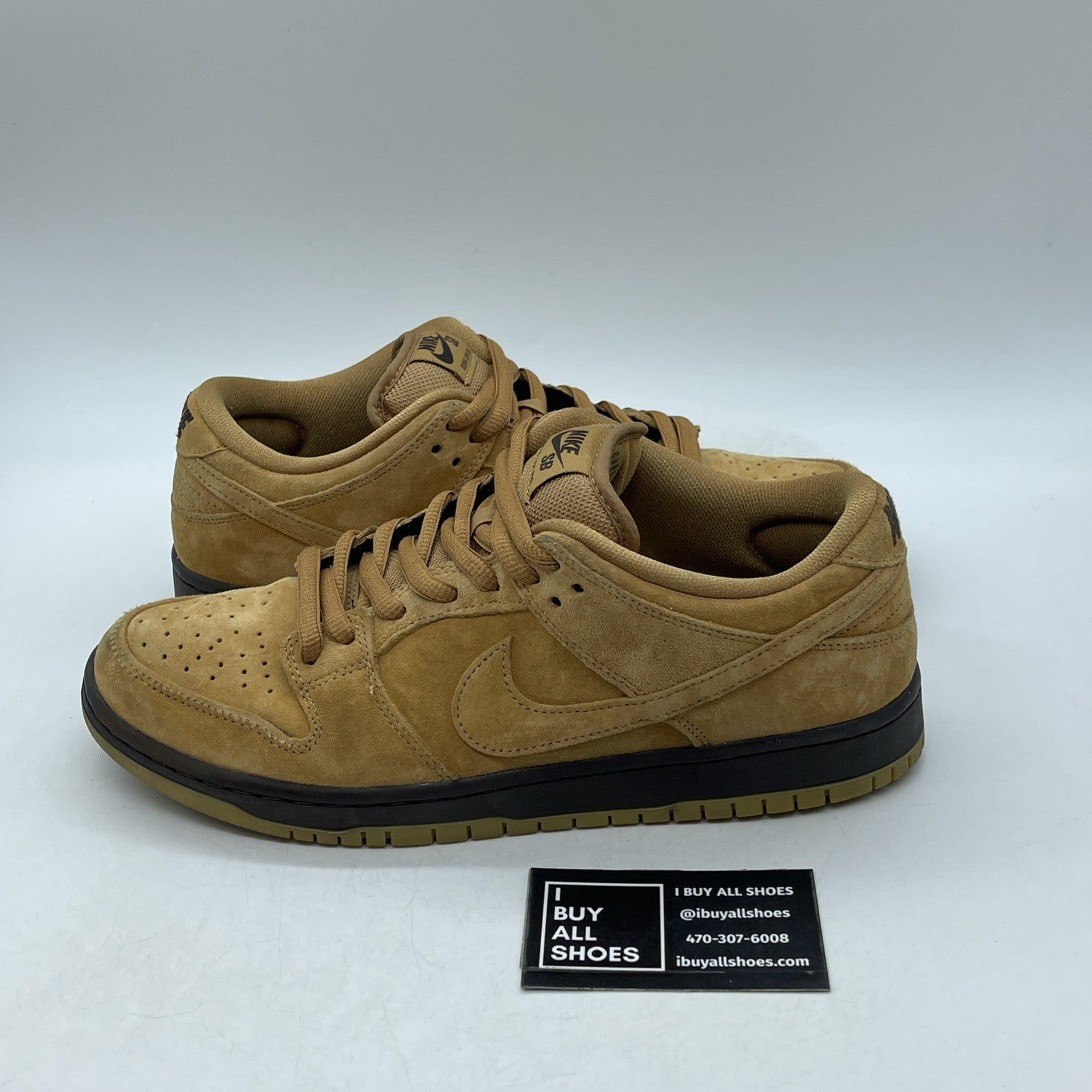 Size 9 - Nike Dunk Pro SB Low Wheat Mocha (BQ6817-204)