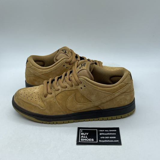 Size 9 - Nike Dunk Pro SB Low Wheat Mocha (BQ6817-204)
