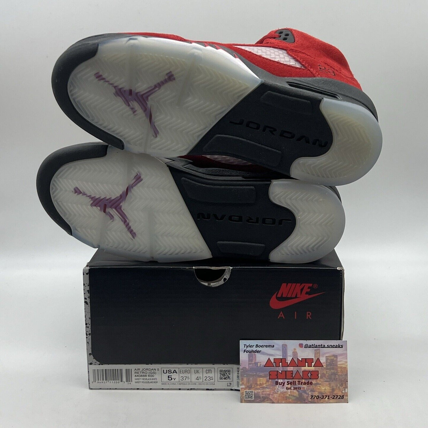 Size 5 - Jordan 5 Retro Mid Raging Bull Brand New Og All