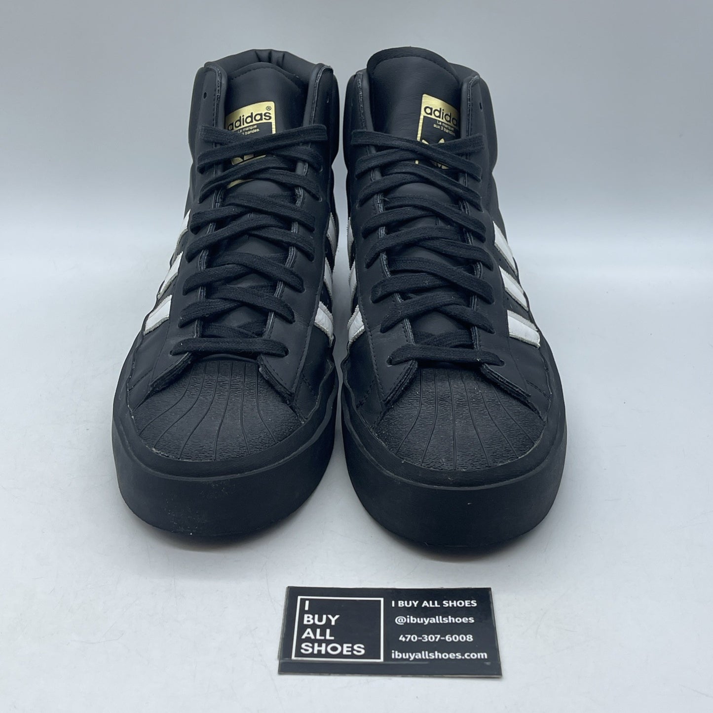 Size 13 - Adidas 424 x Pro Model Core Black (FX6849)