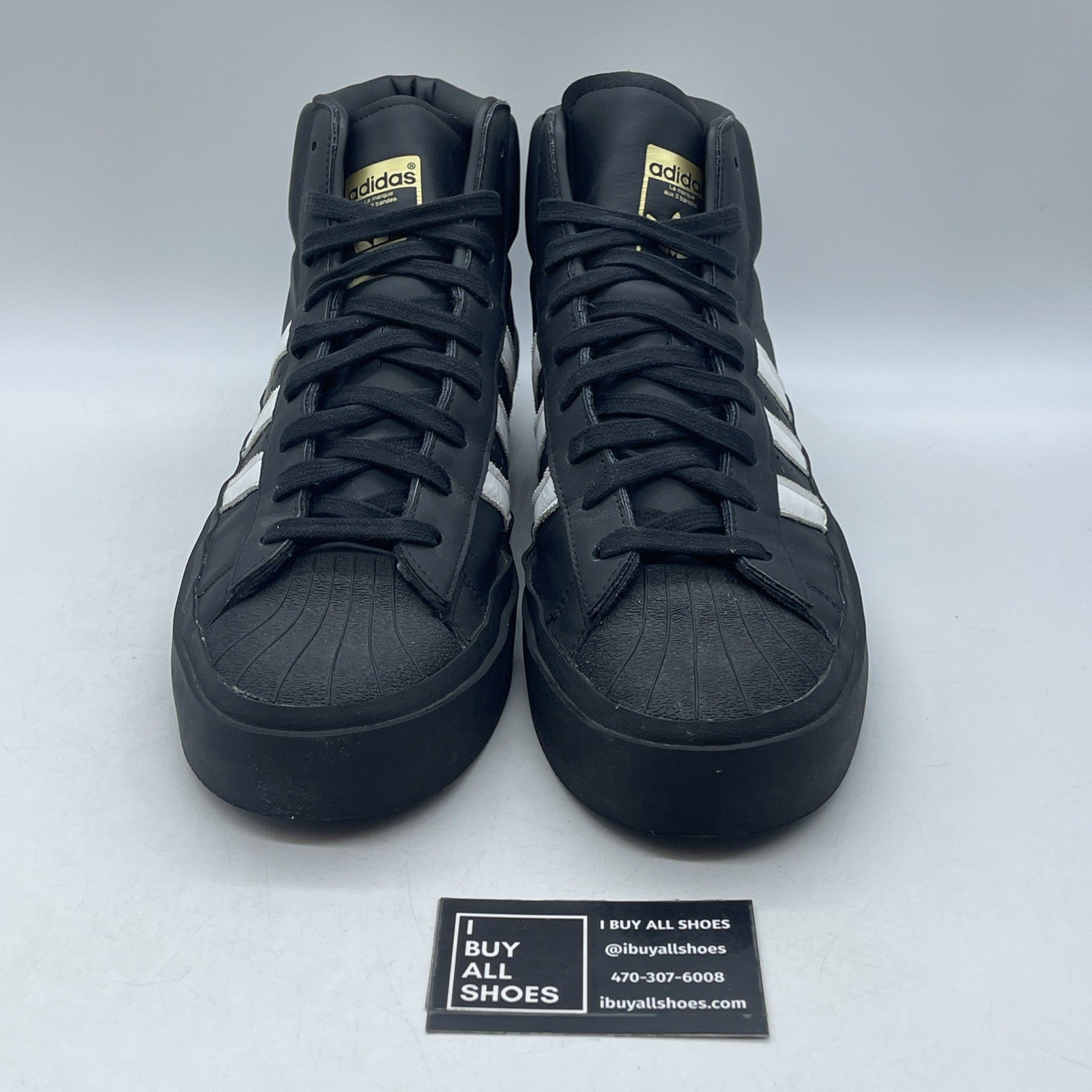 Size 13 - Adidas 424 x Pro Model Core Black (FX6849)