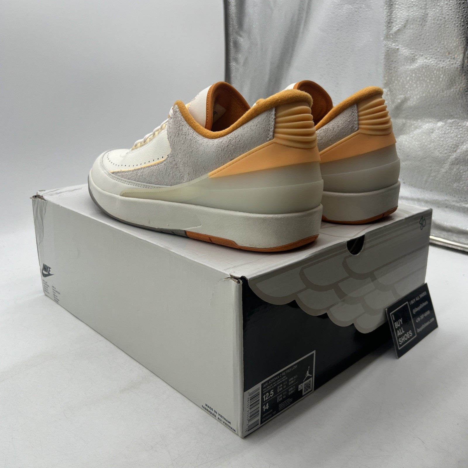 Size 12.5 - Air Jordan 2 Retro Low Melon Tint (DV9956-118)