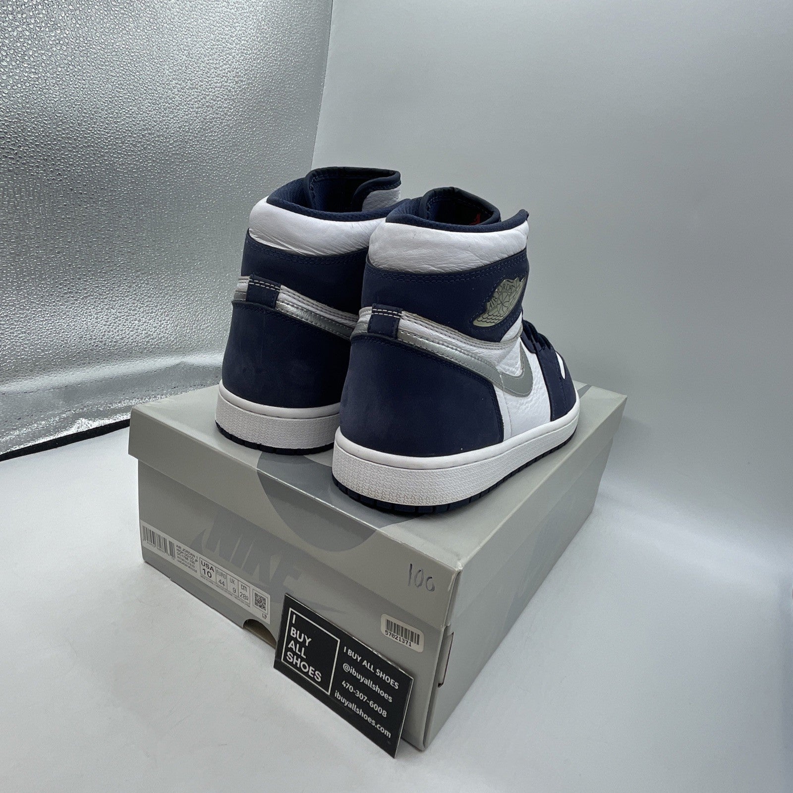 Size 10 - Air Jordan 1 Retro High CO.JP Midnight Navy (DC1788-100)