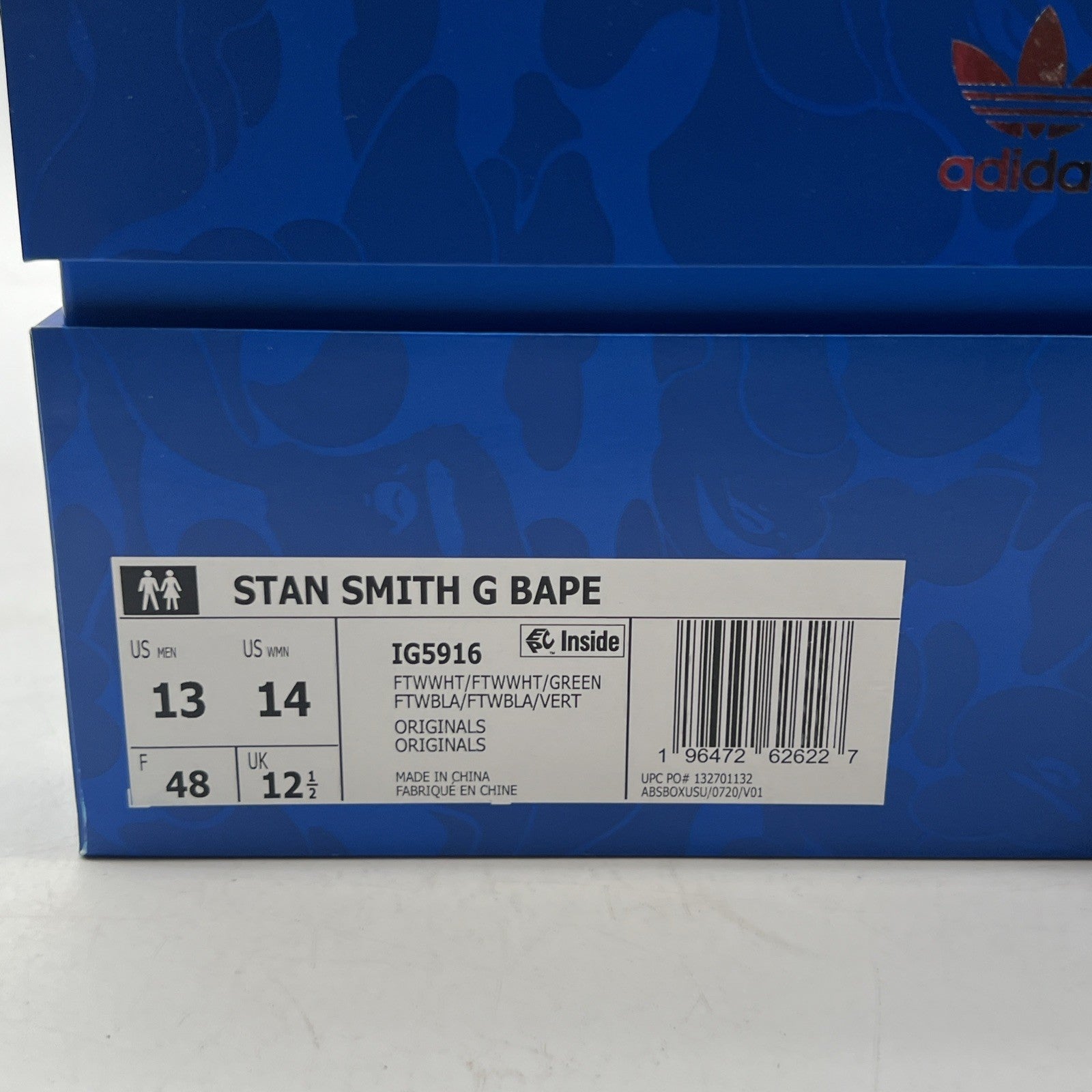Size 13 - adidas BAPE x Stan Smith Golf 30th Anniversary (IG5916)