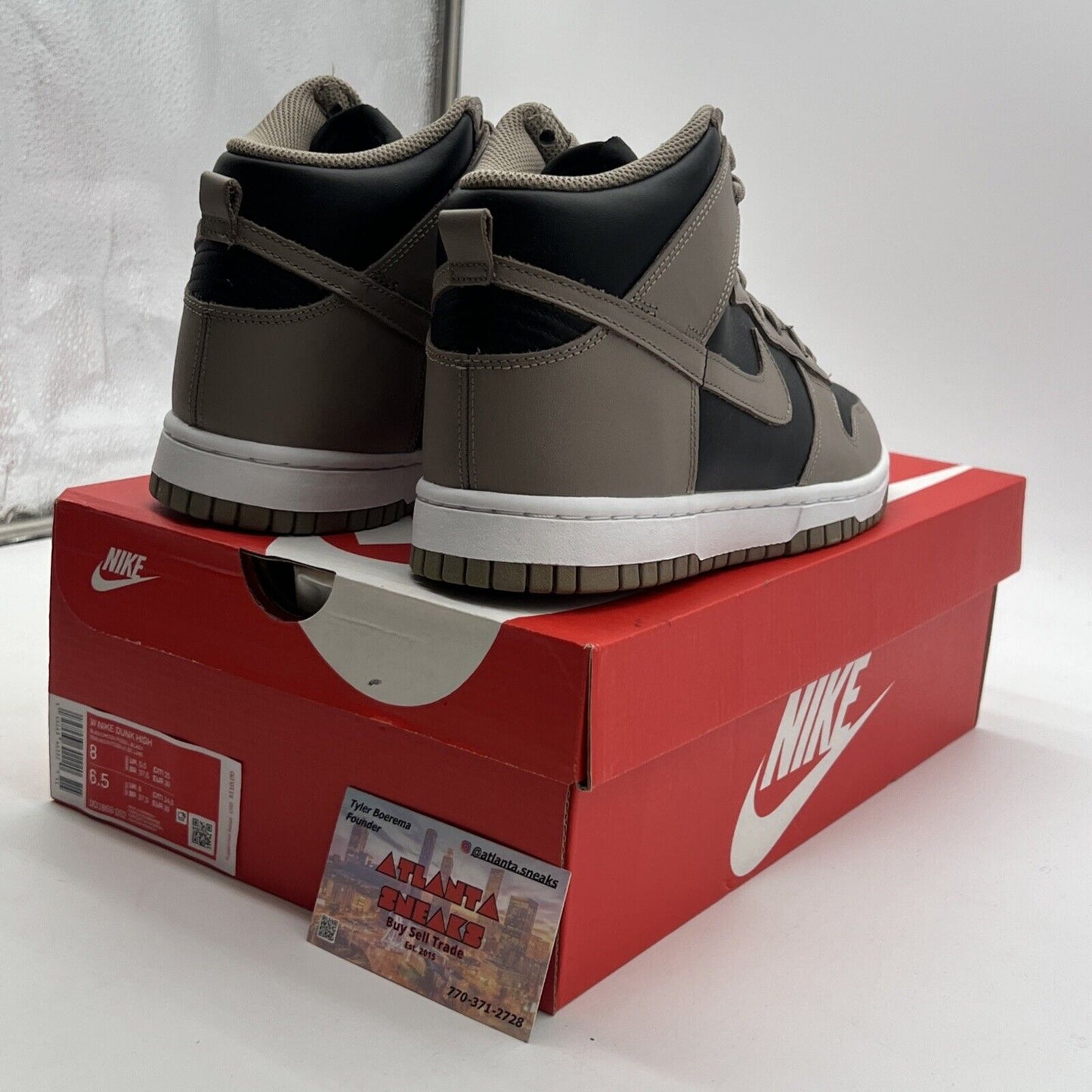 Size 8 - Nike Dunk High Moon Fossil W (DD1869-002)