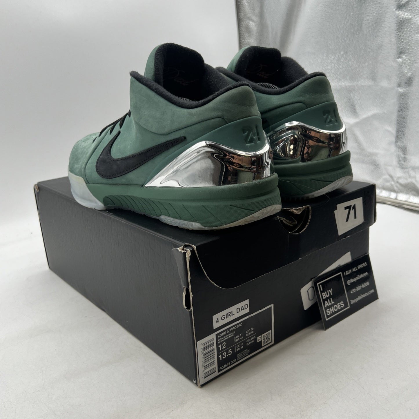 Size 12 - Nike Zoom Kobe 4 Protro Girl Dad (FQ3545-300)