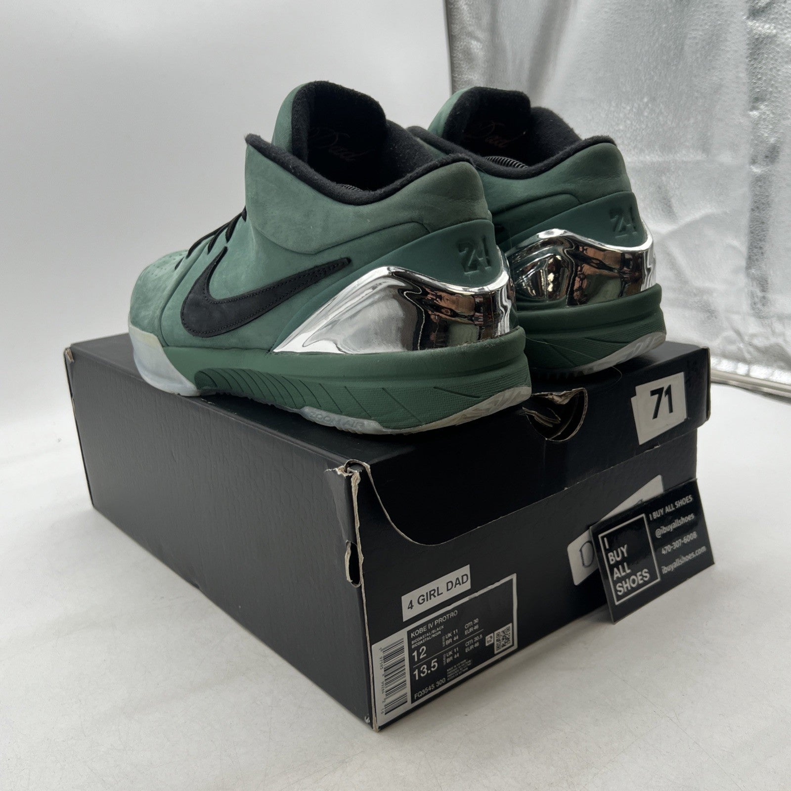 Size 12 - Nike Zoom Kobe 4 Protro Girl Dad (FQ3545-300)