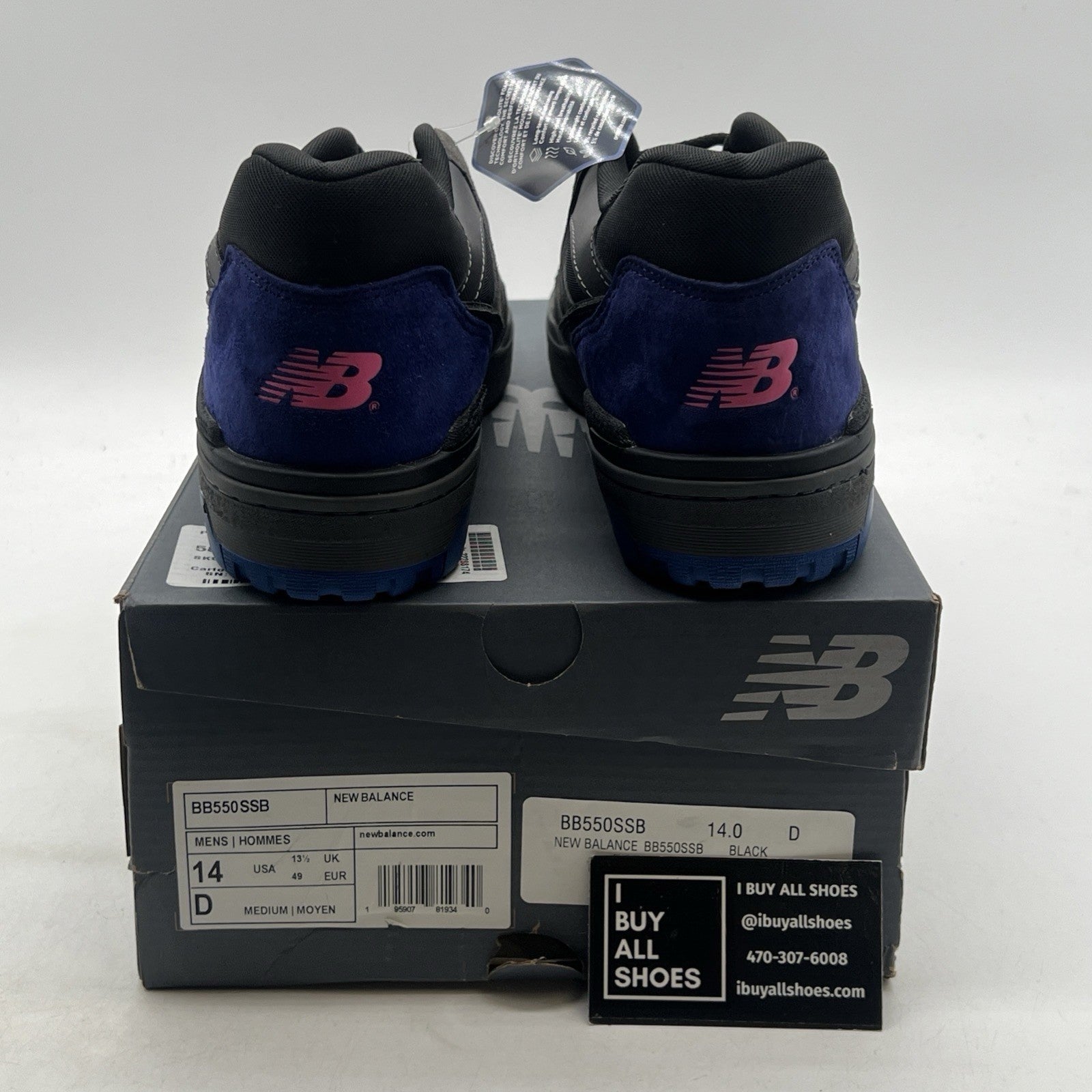 Size 14 - New Balance 550 Miami Nights (BB550SSB)