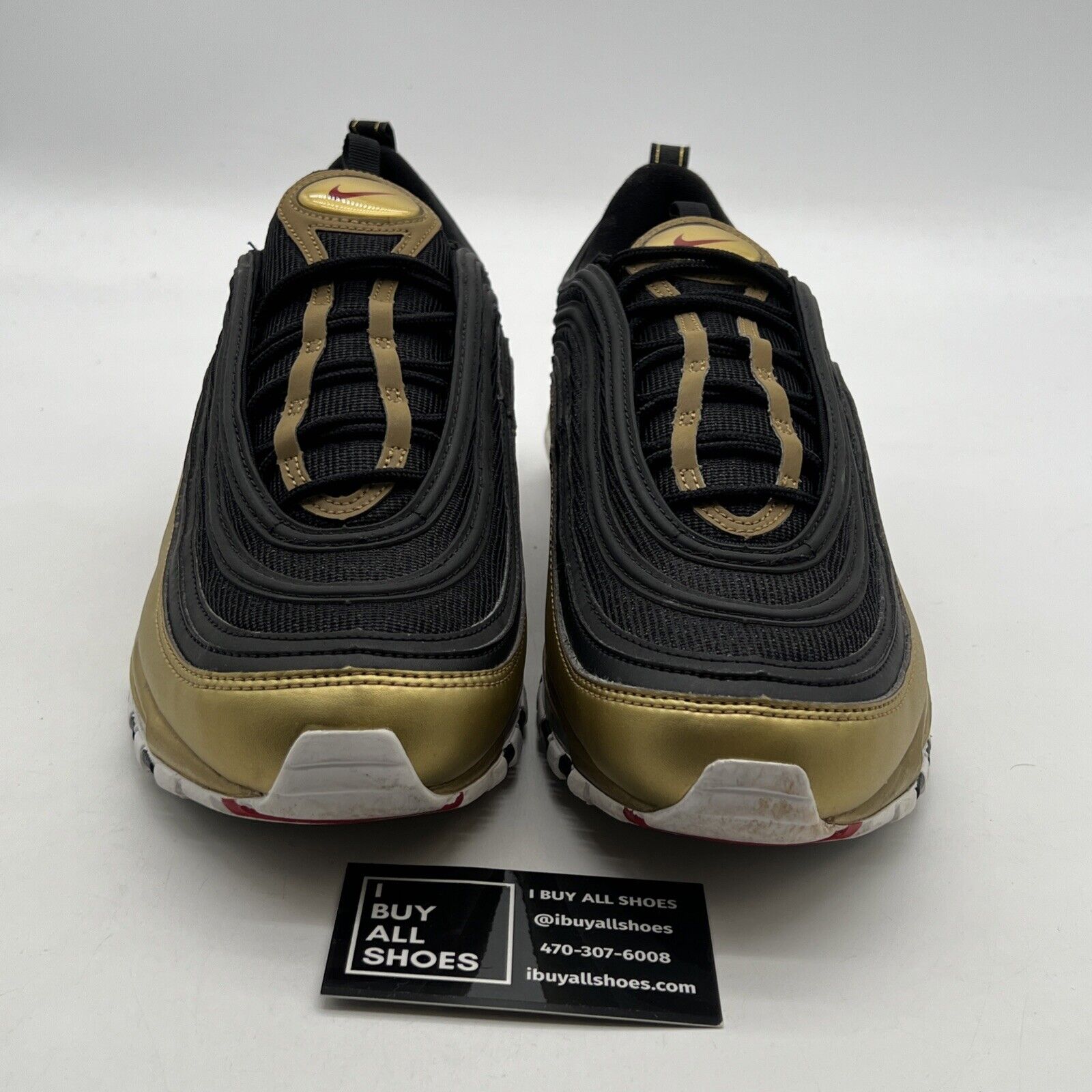 Size 12 - Nike Air Max 97 QS B-Sides Metallic Gold (AT5458-002)