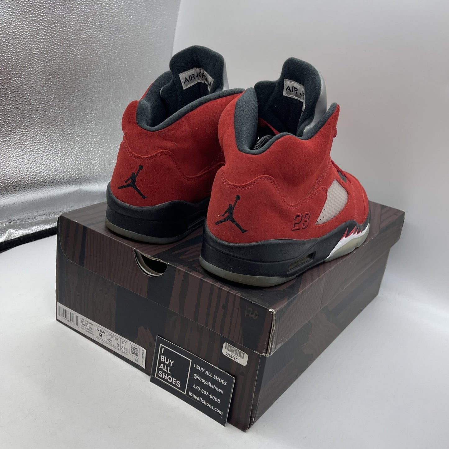Size 9 - Air Jordan 5 Retro Mid Raging Bull (DD0587-600)