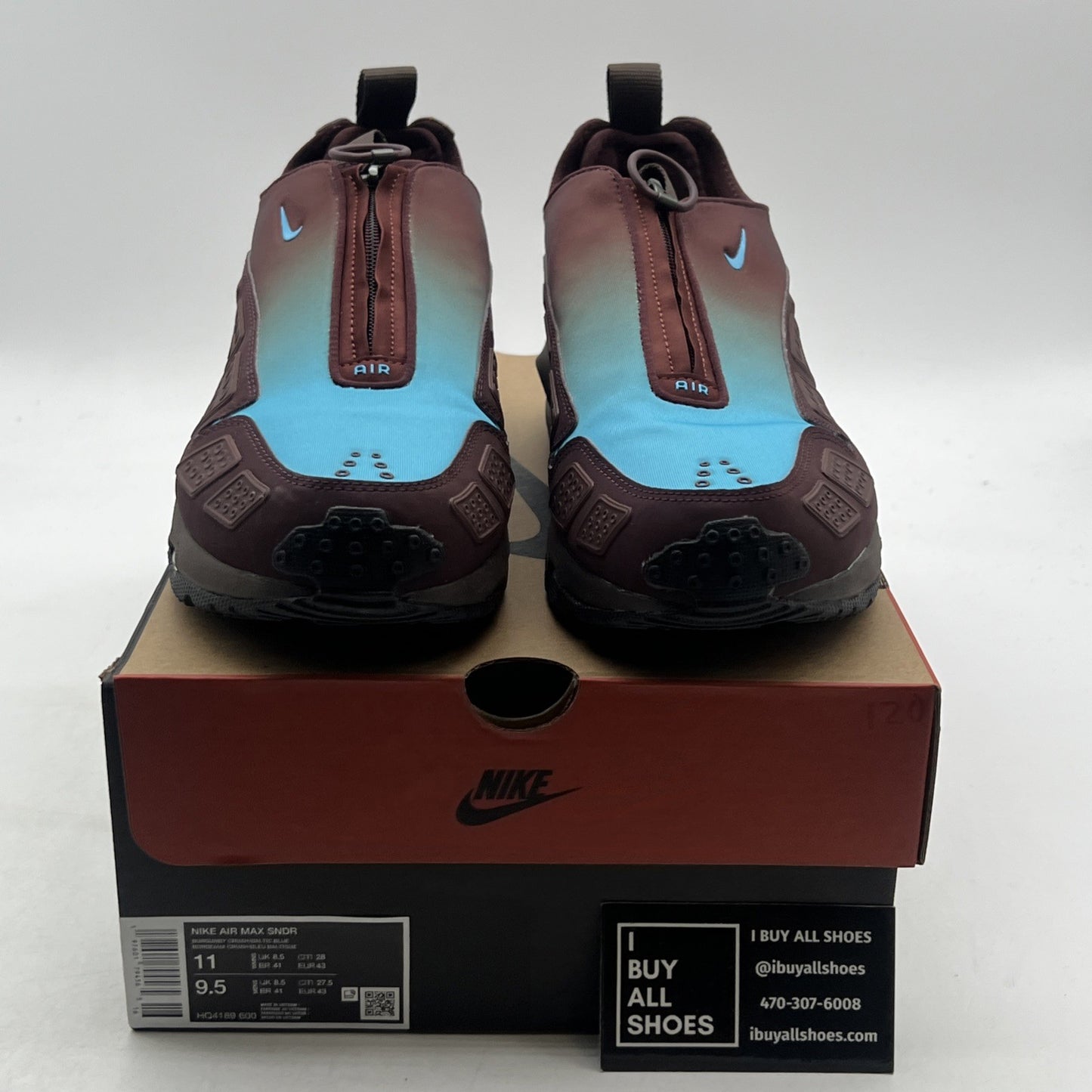 Size 11W - Nike Air Max Sunder (HQ4189-600) Burgundy/Blue