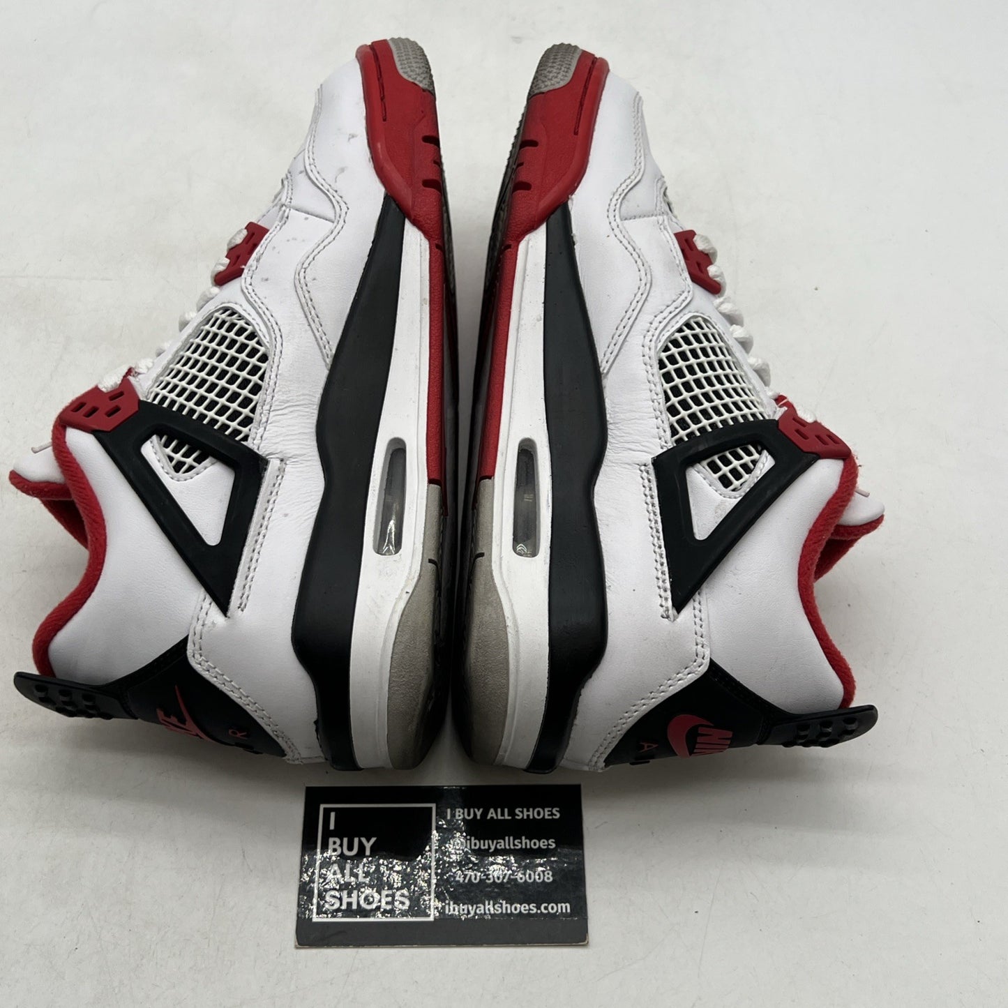 Size 5.5Y - Air Jordan 4 Retro Fire Red 2020 (408452-160)
