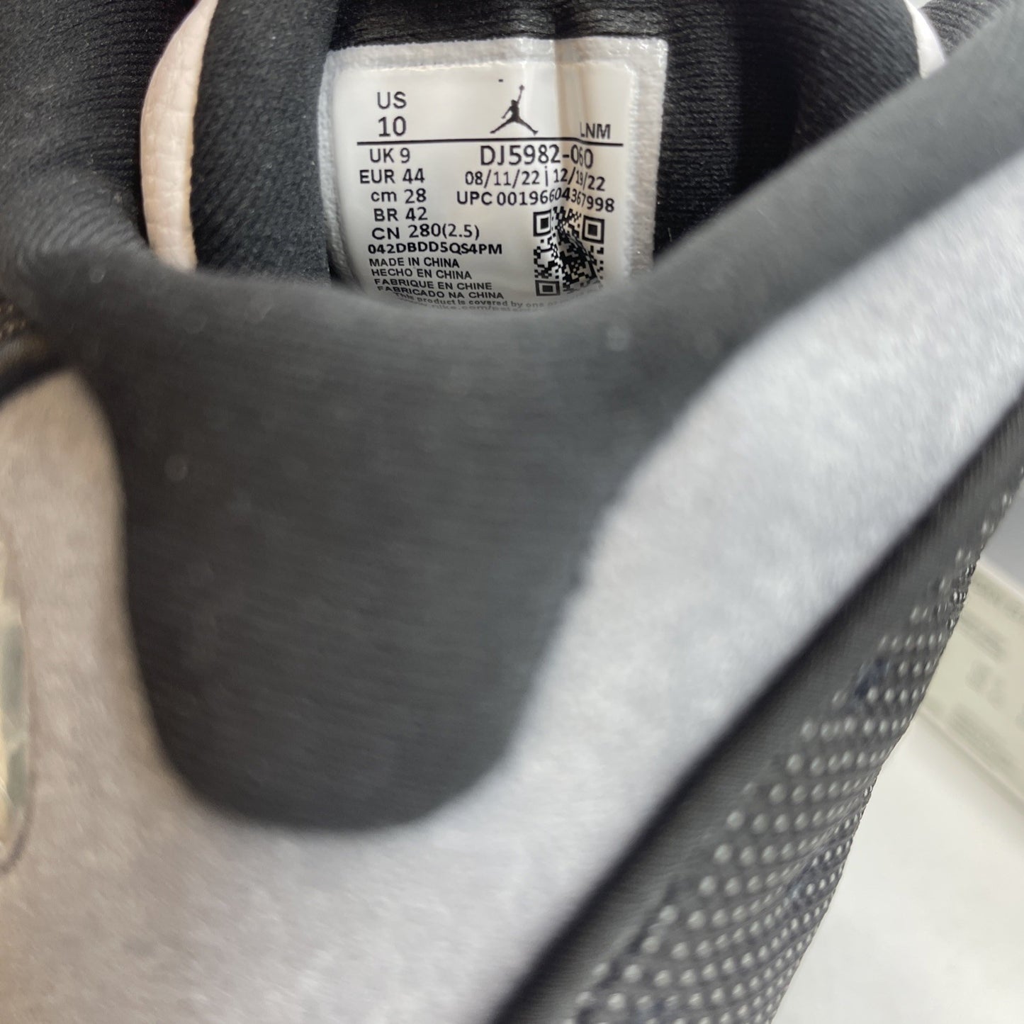 Size 10 - Air Jordan 13 Retro Black Flint Grey Suede Leather (DJ5982-060)