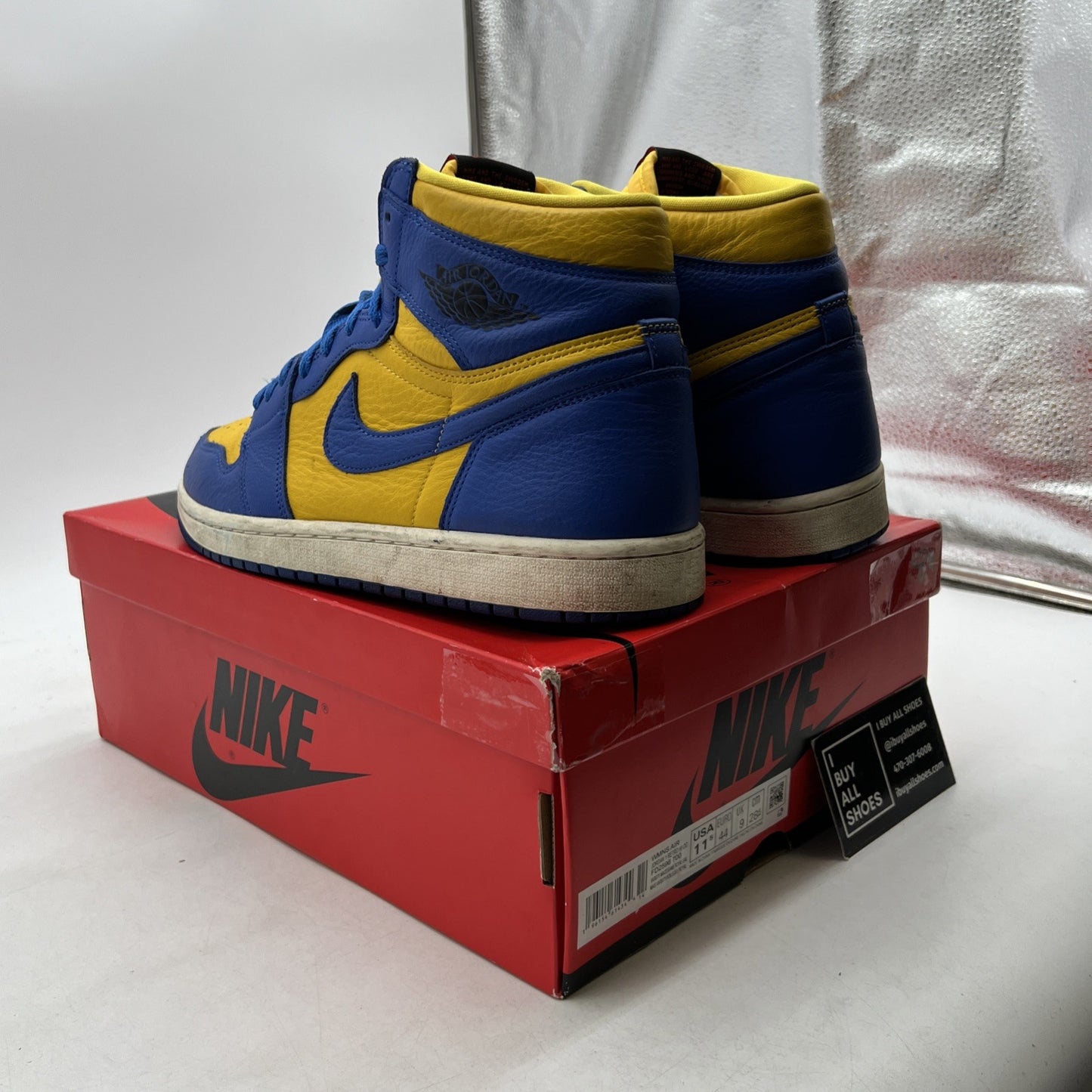 Size 11.5 - Air Jordan 1 Retro OG High Reverse Laney W (FD2596-700)