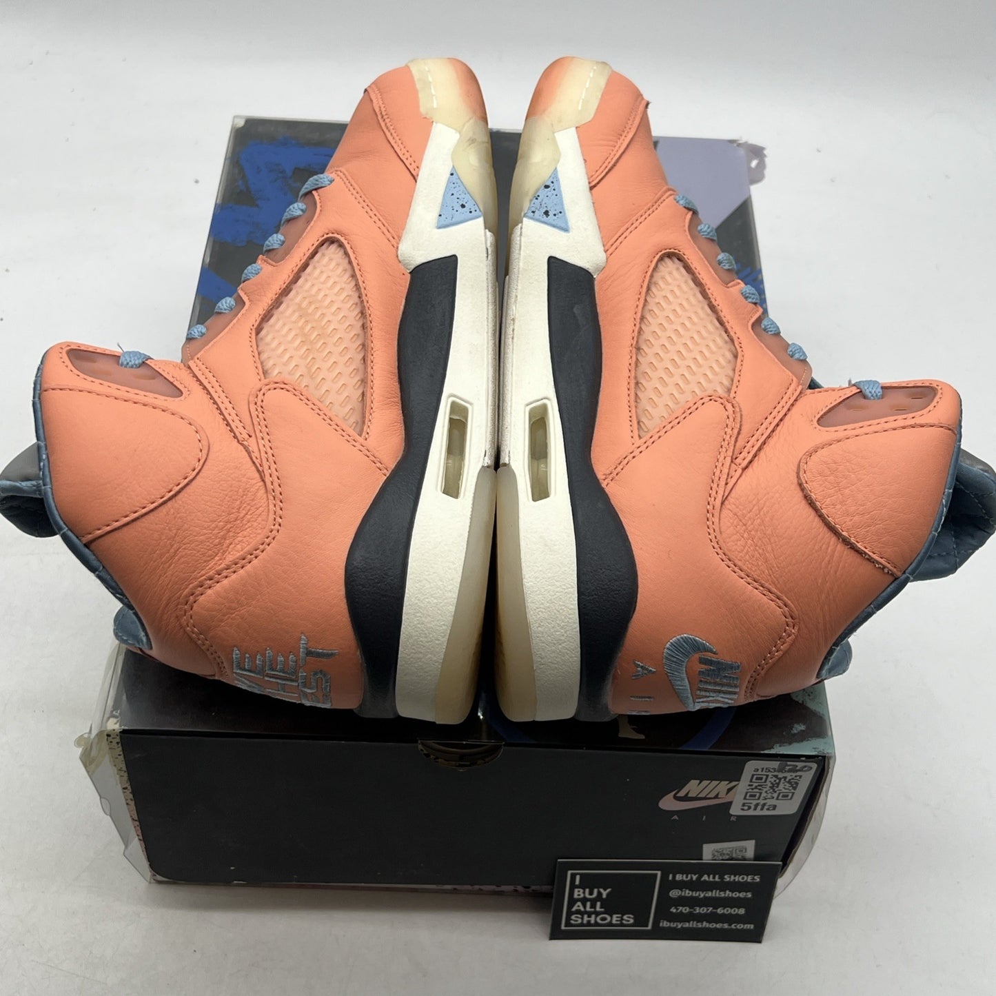 Size 9 - Jordan 5 Retro x DJ Khaled Mid We The Best - Crimson Bliss (DV4982-641)