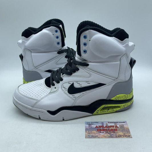 Size 9.5 - Nike Air Command Force Billy Hoyle White Black Leather (684715-100)