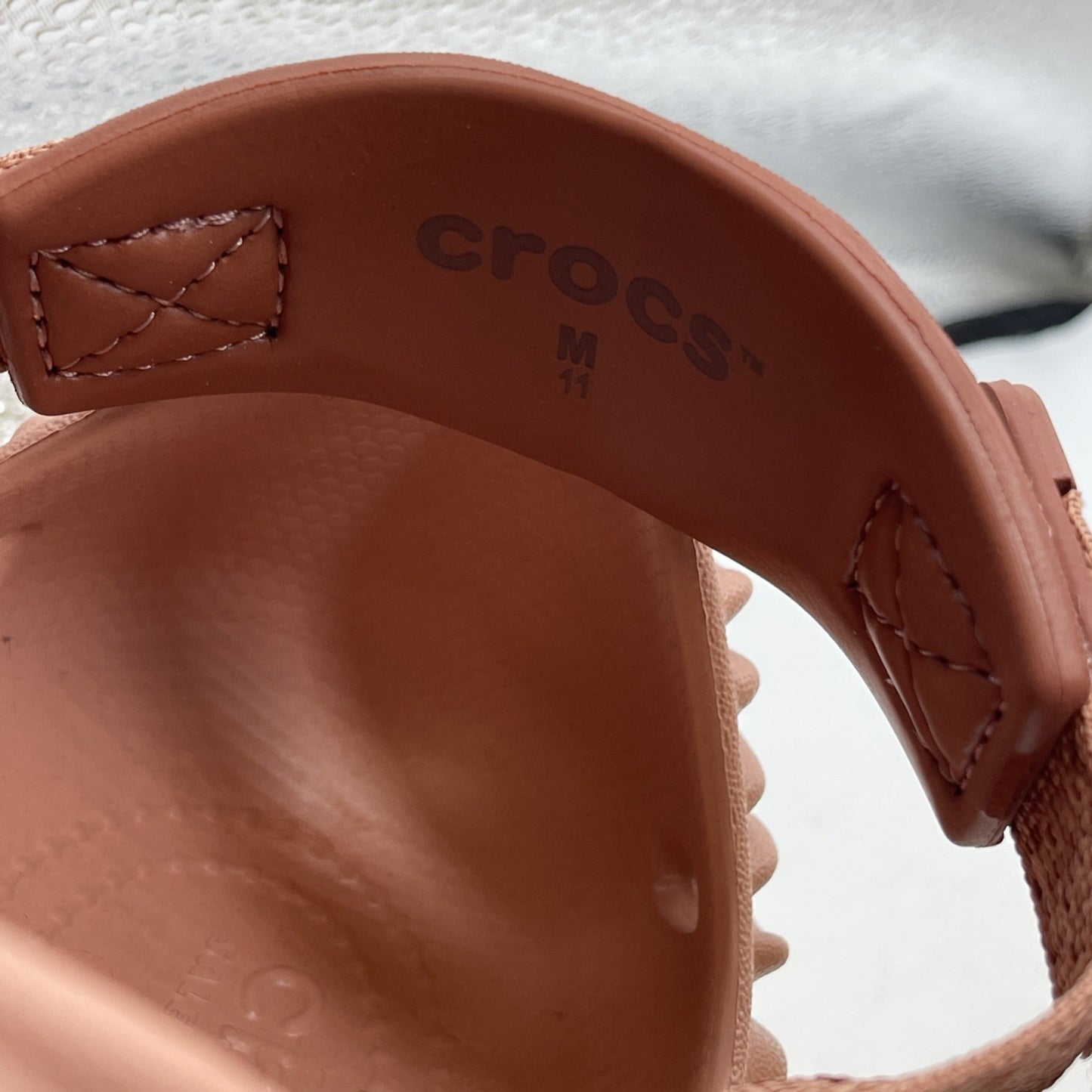 Size 11 - selehe bembury crocs Polled Clog Kuwata Pink Rubber