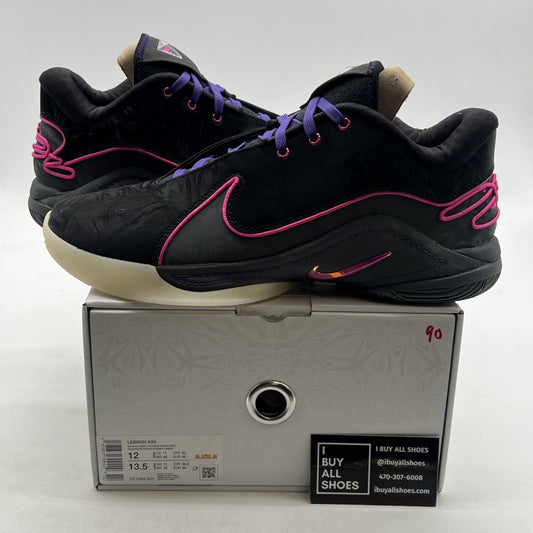 Size 12 - Nike LeBron 22 Blacklight (FZ1094-001)