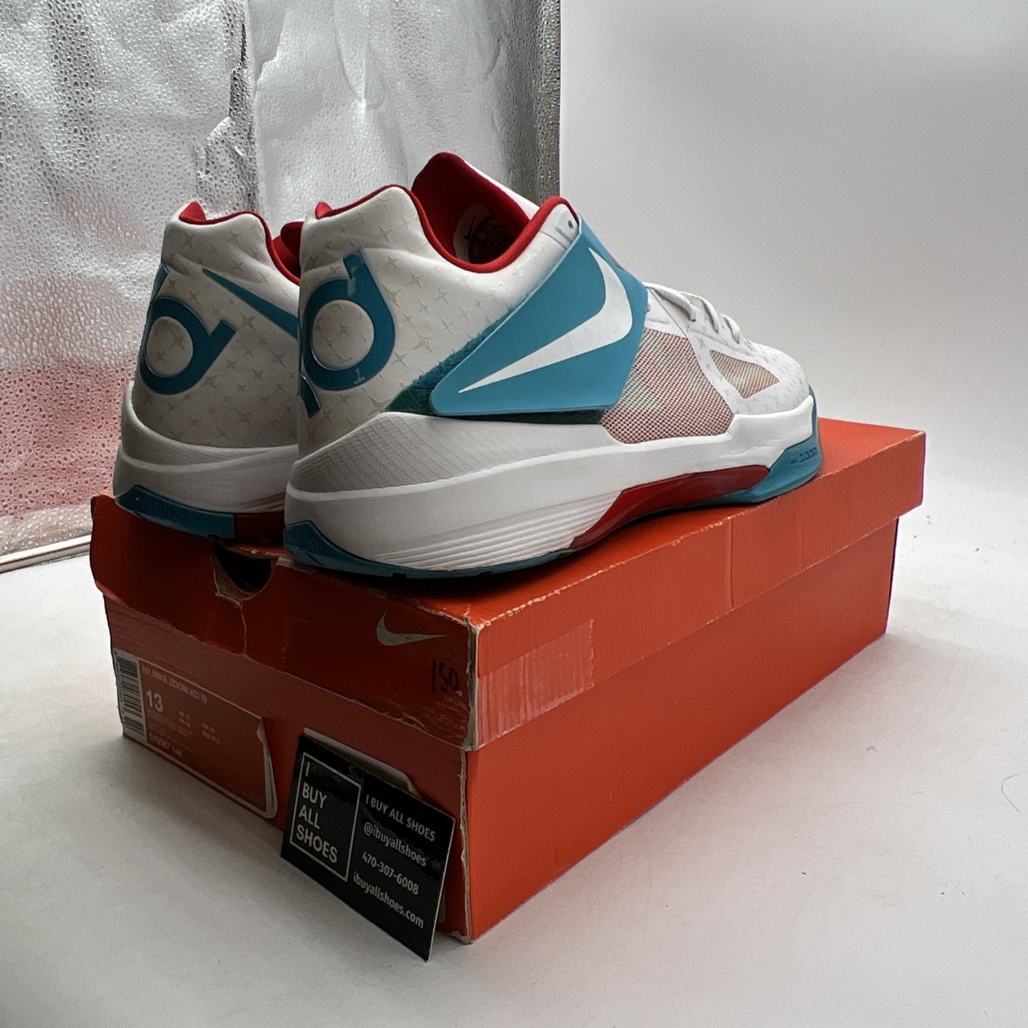 Size 13 - Nike N7 1 Zoom KD 4 N7 (519567-146)
