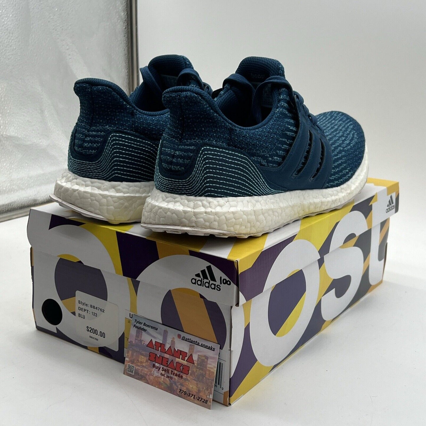 Size 11 - adidas Parley x UltraBoost 3.0 Limited Night Navy White (BB4762)