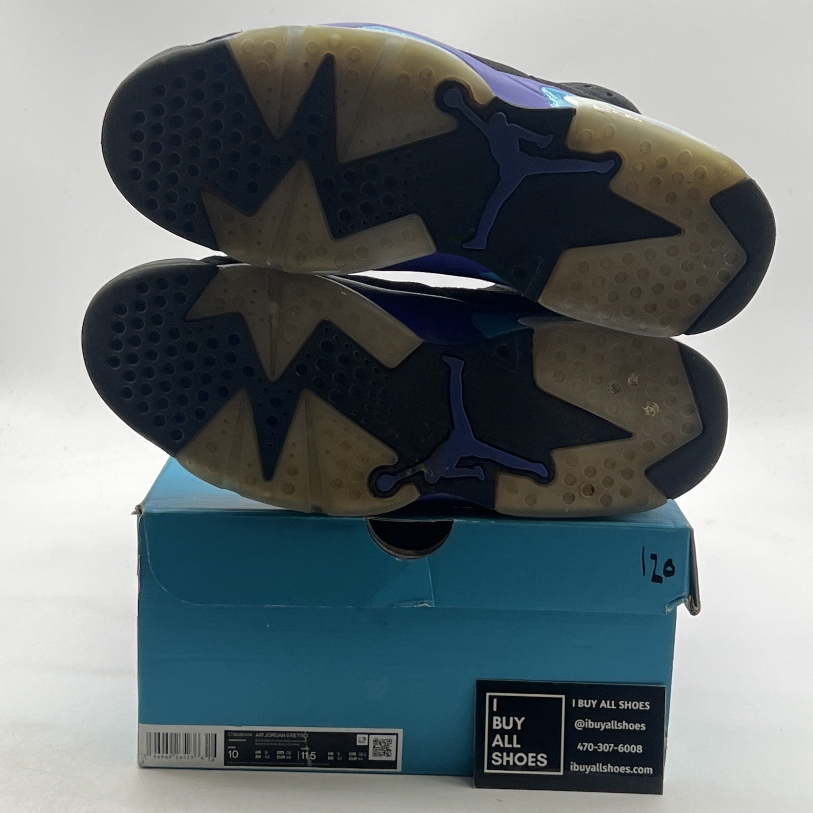 Size 10 - Air Jordan 6 Retro Aqua (CT8529-004)