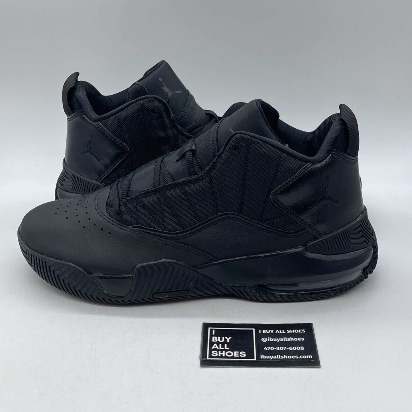 Size 12 - Air Jordan Stay Loyal Triple Black (DB2884-002)