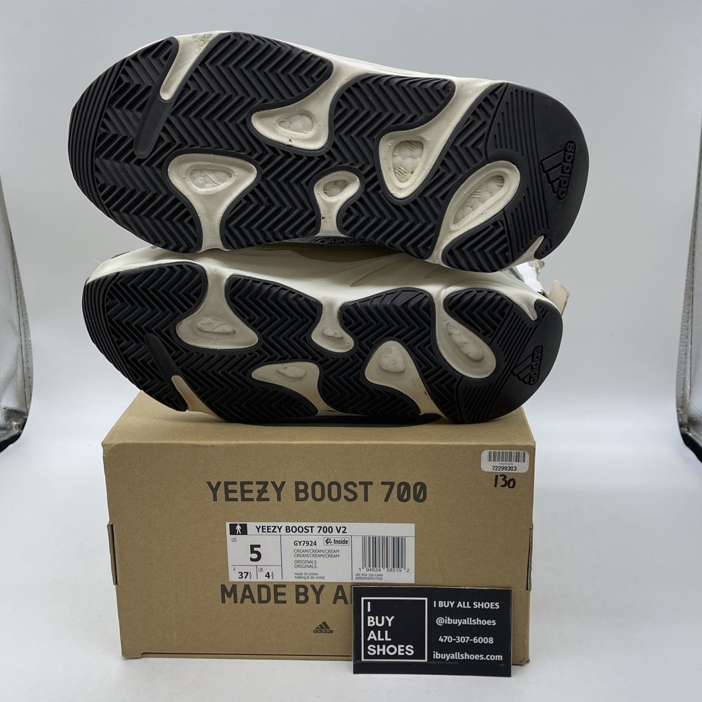 Size 5 - adidas Yeezy Boost 700 V2 Cream (GY7924)