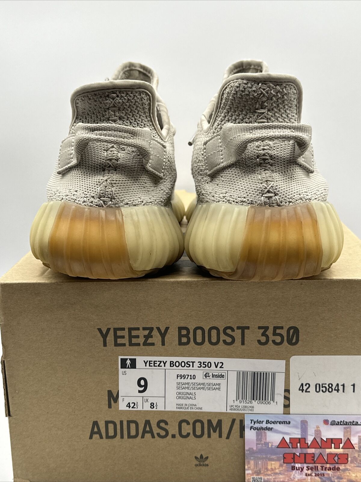 Size 9 - adidas Yeezy Boost 350 V2 Sesame