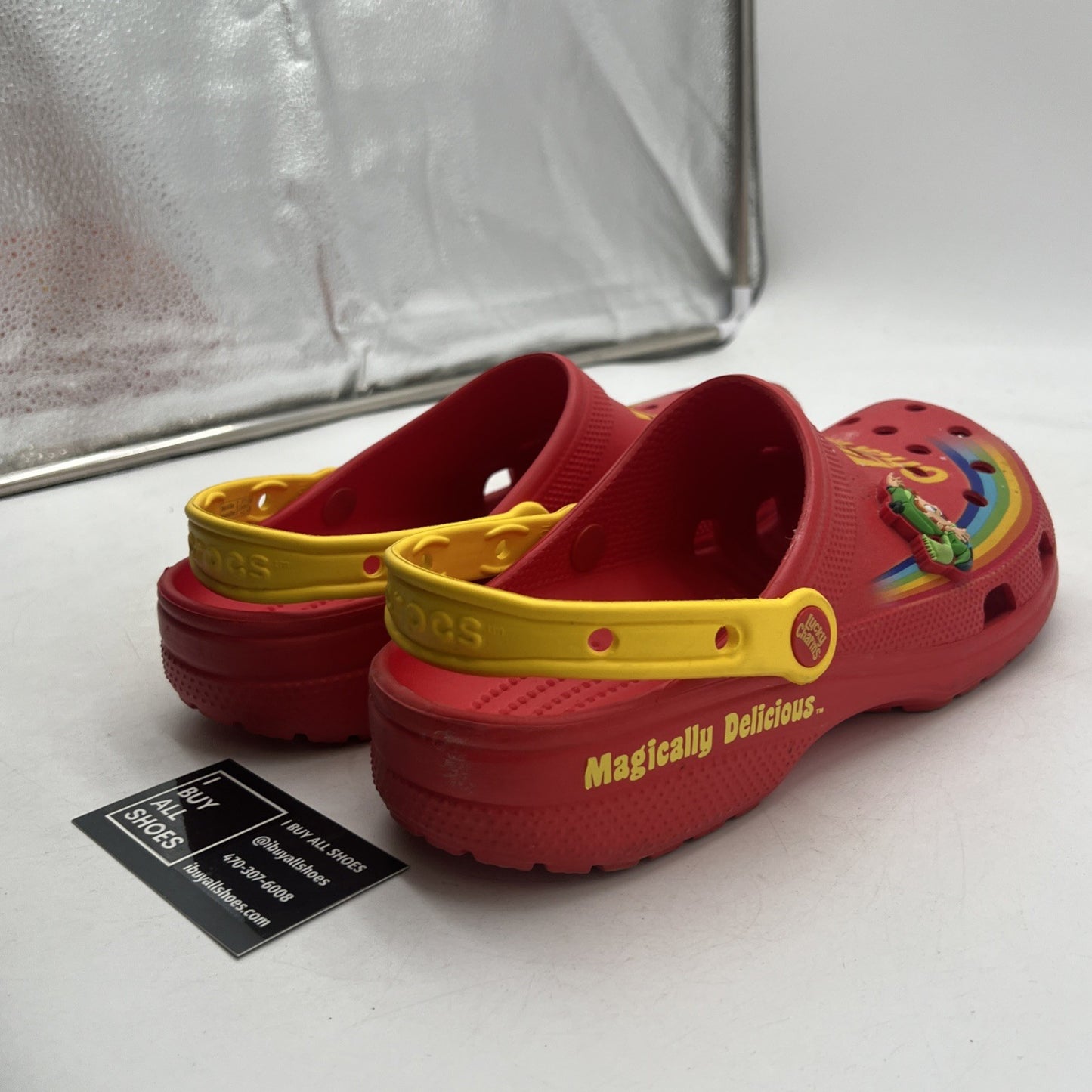 Size 11 - Crocs Lucky Charms Classic Clog Magically Delicious Men’s (207118-610)