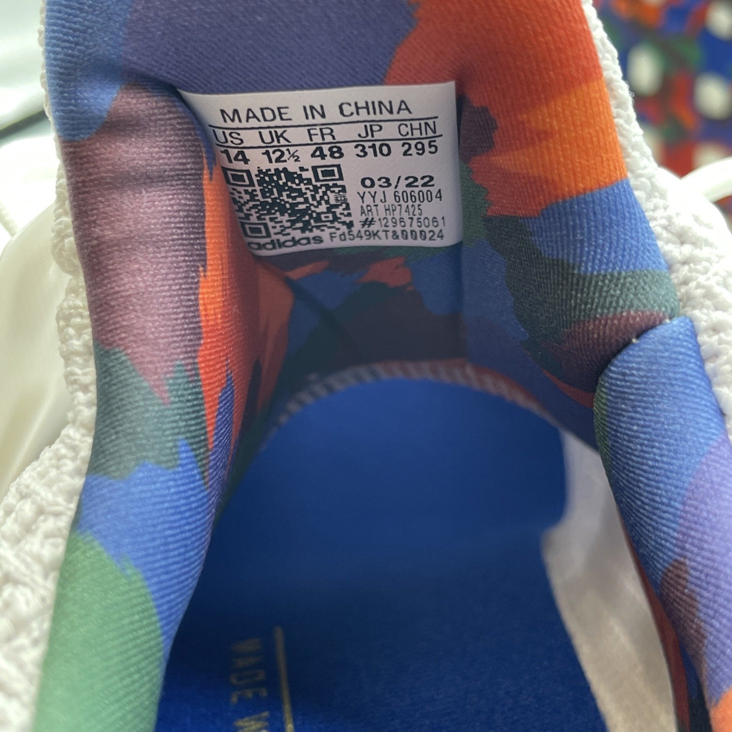 Size 14W - adidas UltraBoost 5.0 DNA Title IX White Gold Suede (HP7425)