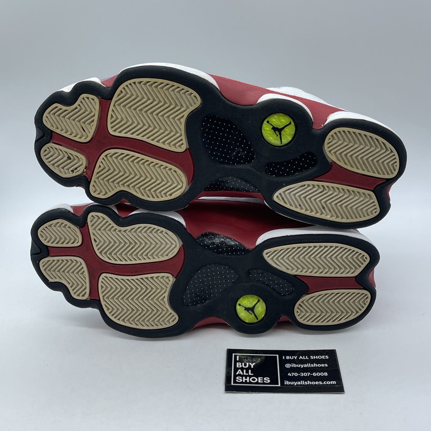 Size 10 - Air Jordan 13 Retro 2014 Grey Toe Red White Suede Leather (414571-126)