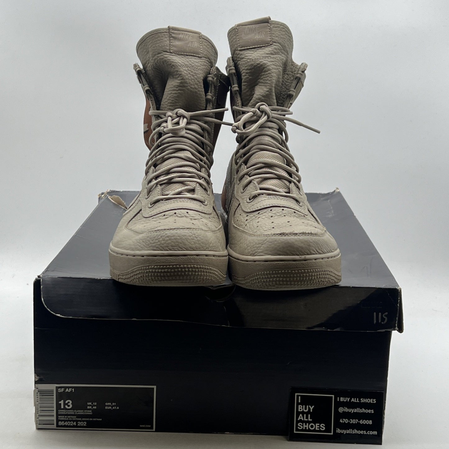 Size 13 - Nike SF Air Force 1 Desert Camo (864024-202)