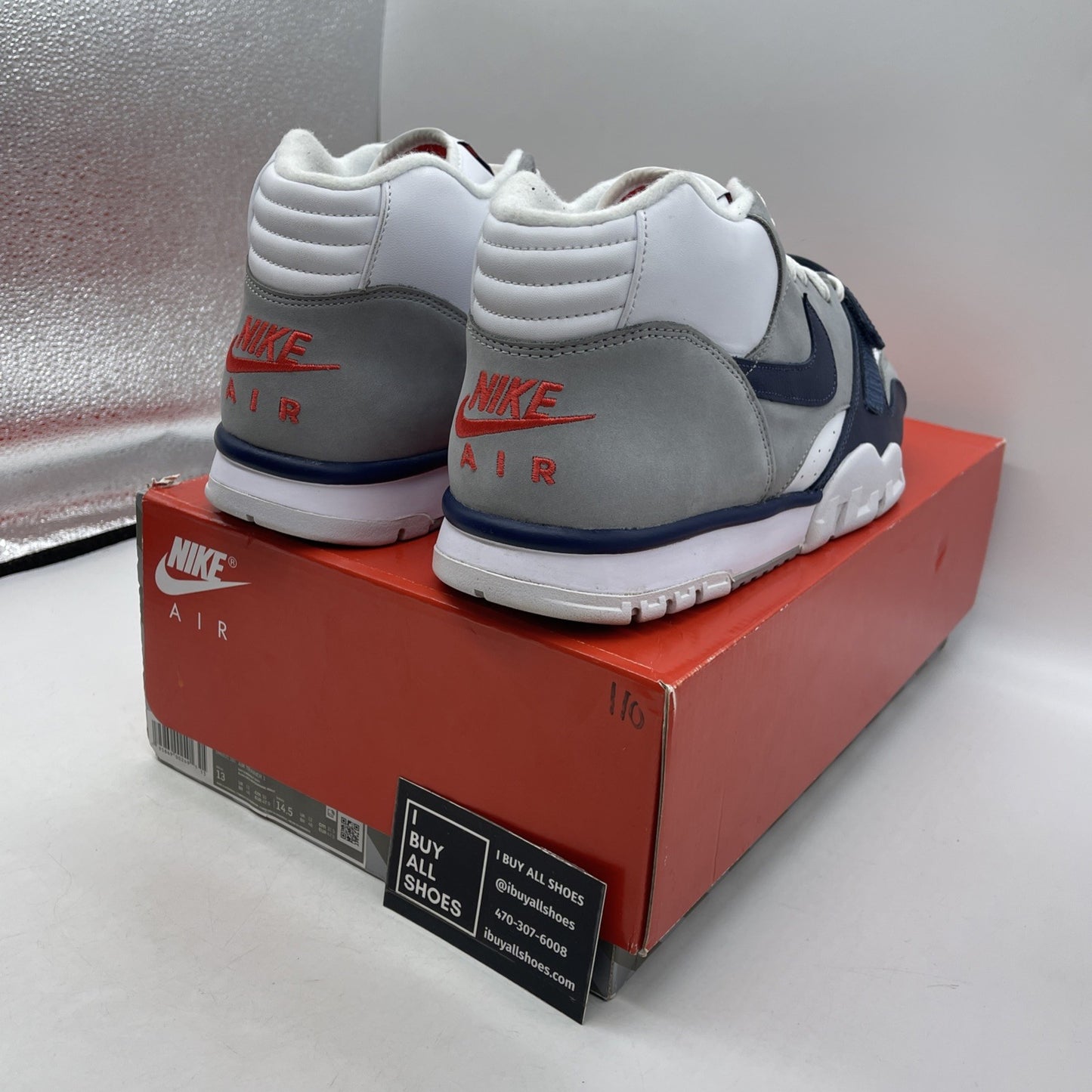 Size 13 - Nike Air Trainer 1 Midnight Navy (DM0521-101)