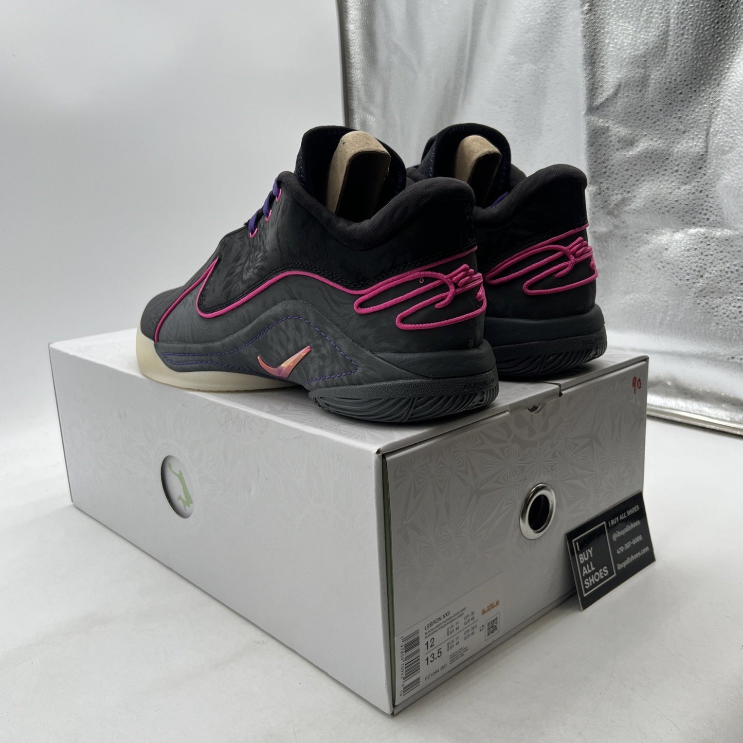 Size 12 - Nike LeBron 22 Blacklight (FZ1094-001)