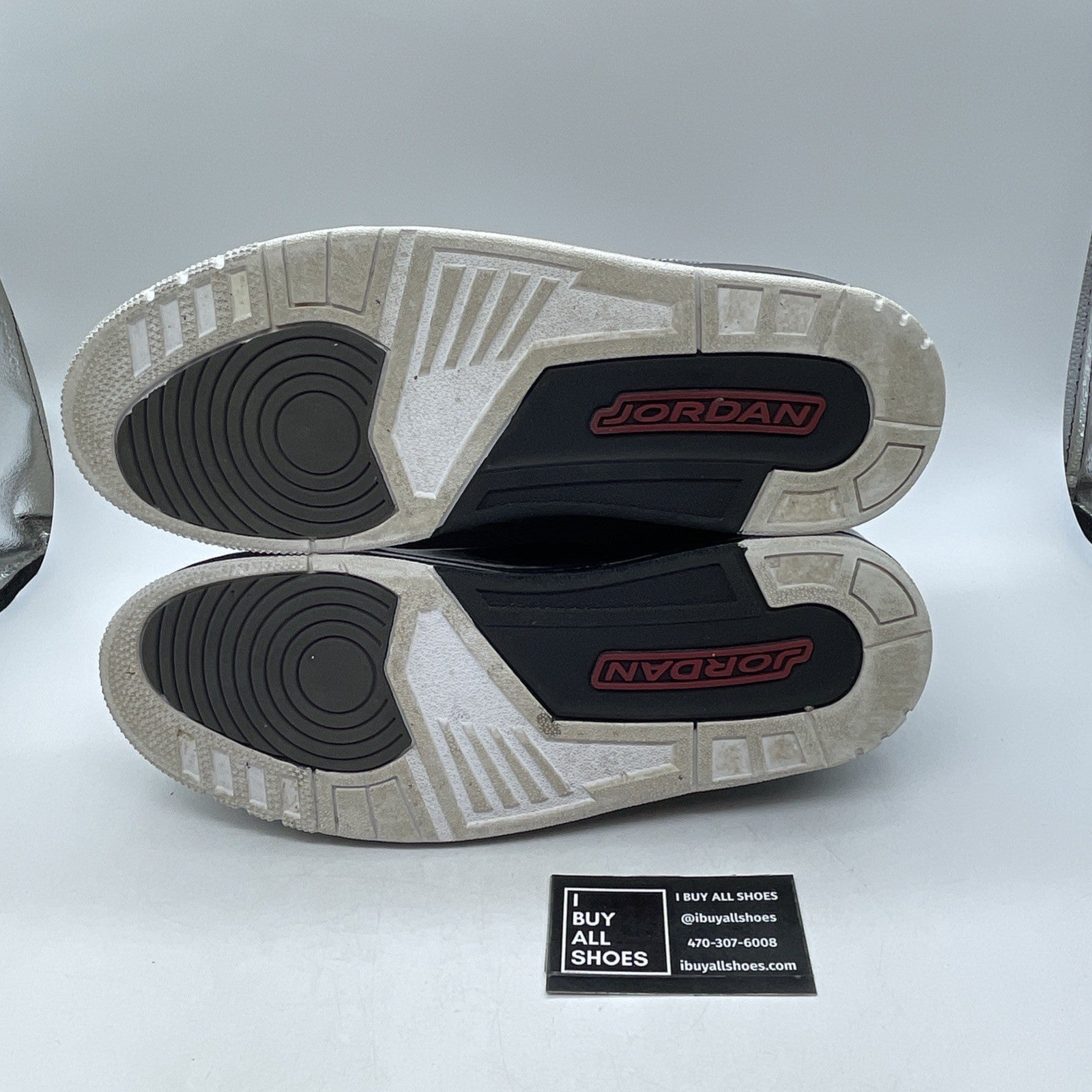 Size 13 - Air Jordan 3 Retro Stealth (136064-003)