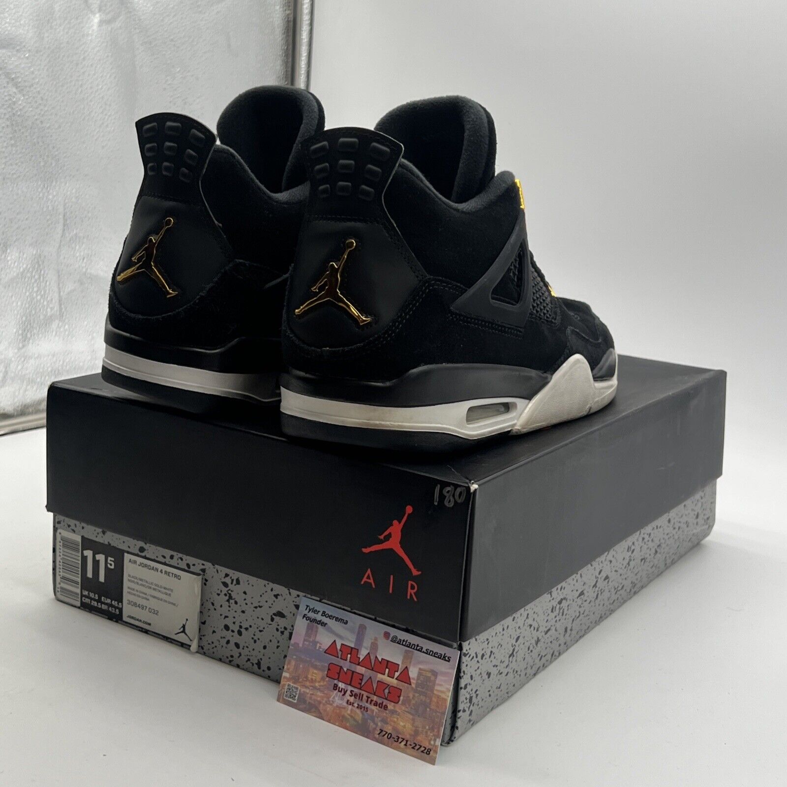 Size 11.5 - Air Jordan 4 Retro Royalty 2017 (308497-032)