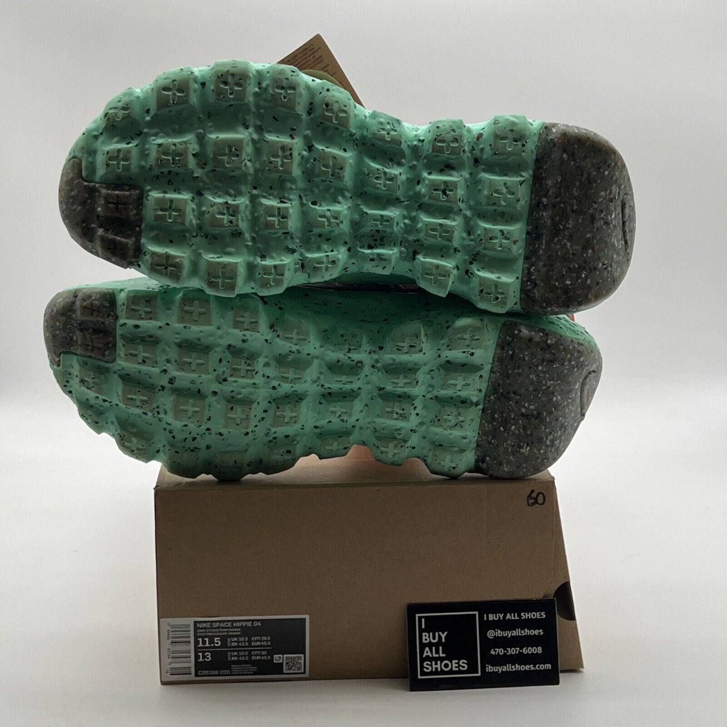 Size 11.5 - Nike Space Hippie 04 Green Glow (CZ6398-020)