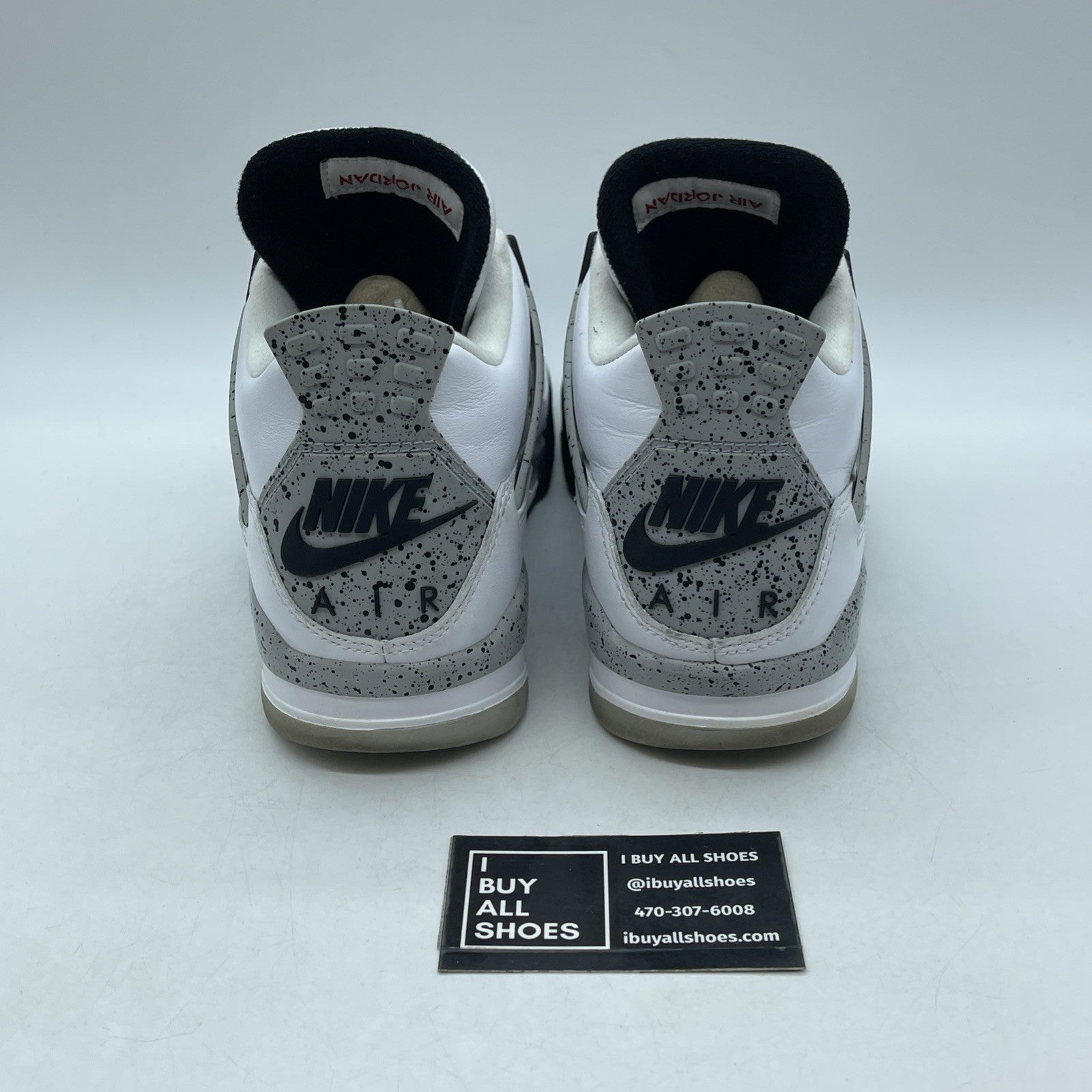 Size 9 - Air Jordan 4 Retro OG Mid White Cement (840606-192)