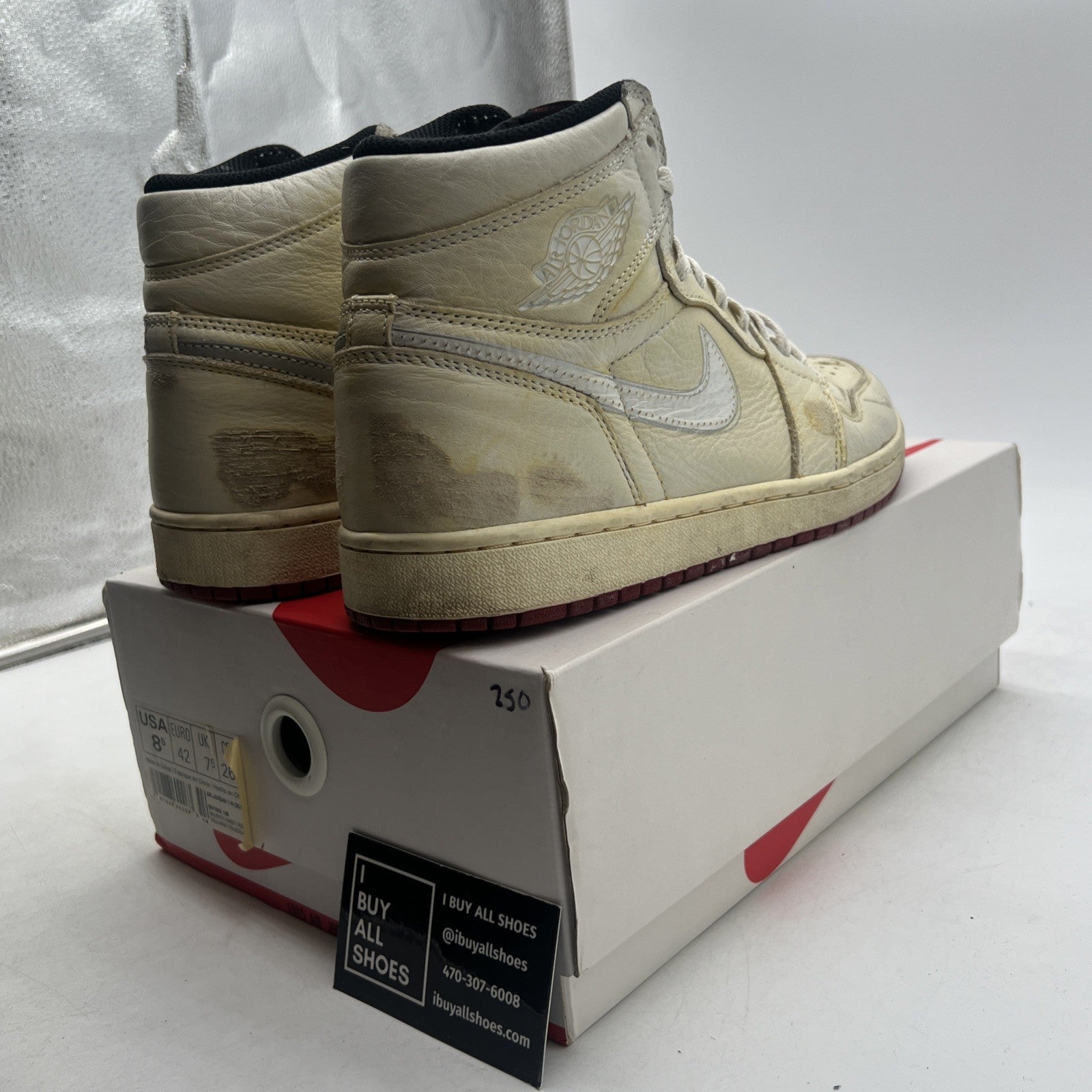Size 8.5 - Air Jordan 1 Retro High OG Nigel Sylvester 2018 (BV1803-106)