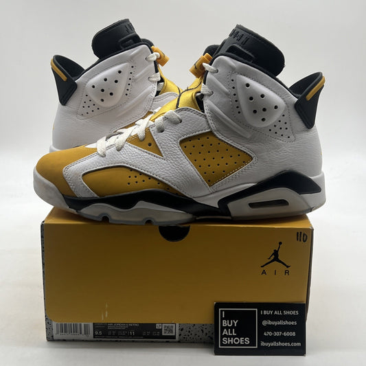 Size 9.5 - Air Jordan 6 Retro Yellow Ochre (CT8529-170)