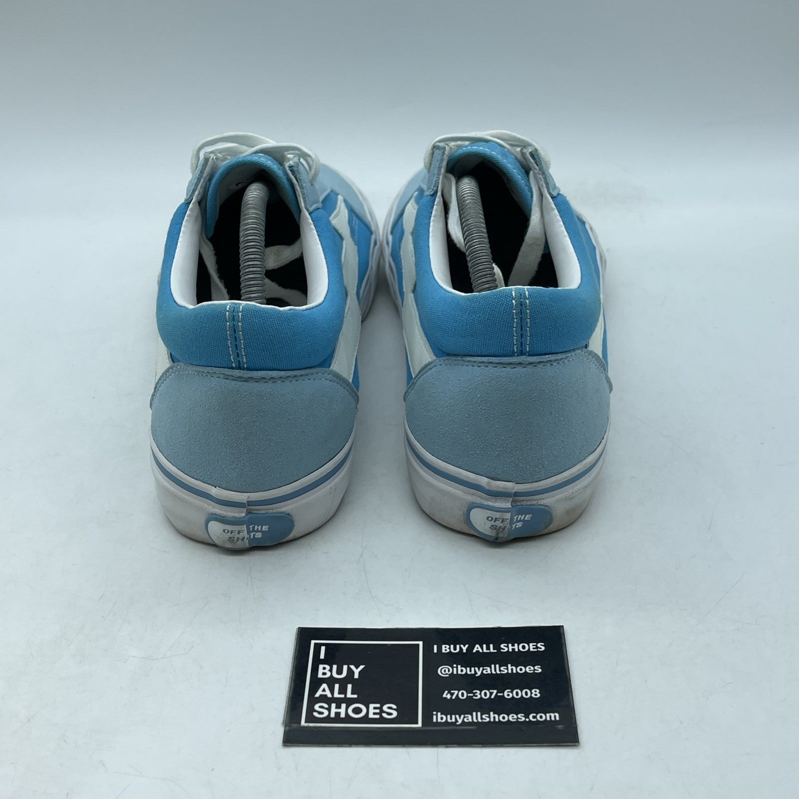 Size 11 - Revenge x Storm “LA Blue” White Suede Leather (R588977-001)