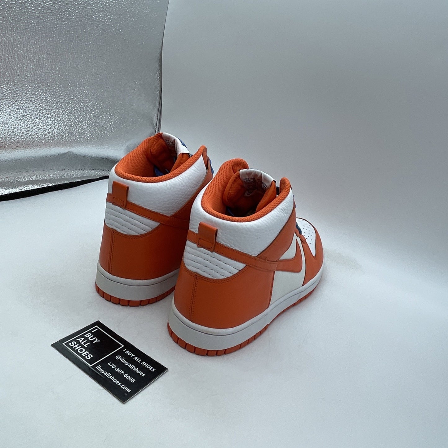 Size 10.5 - Nike Dunk High White (317982-181)