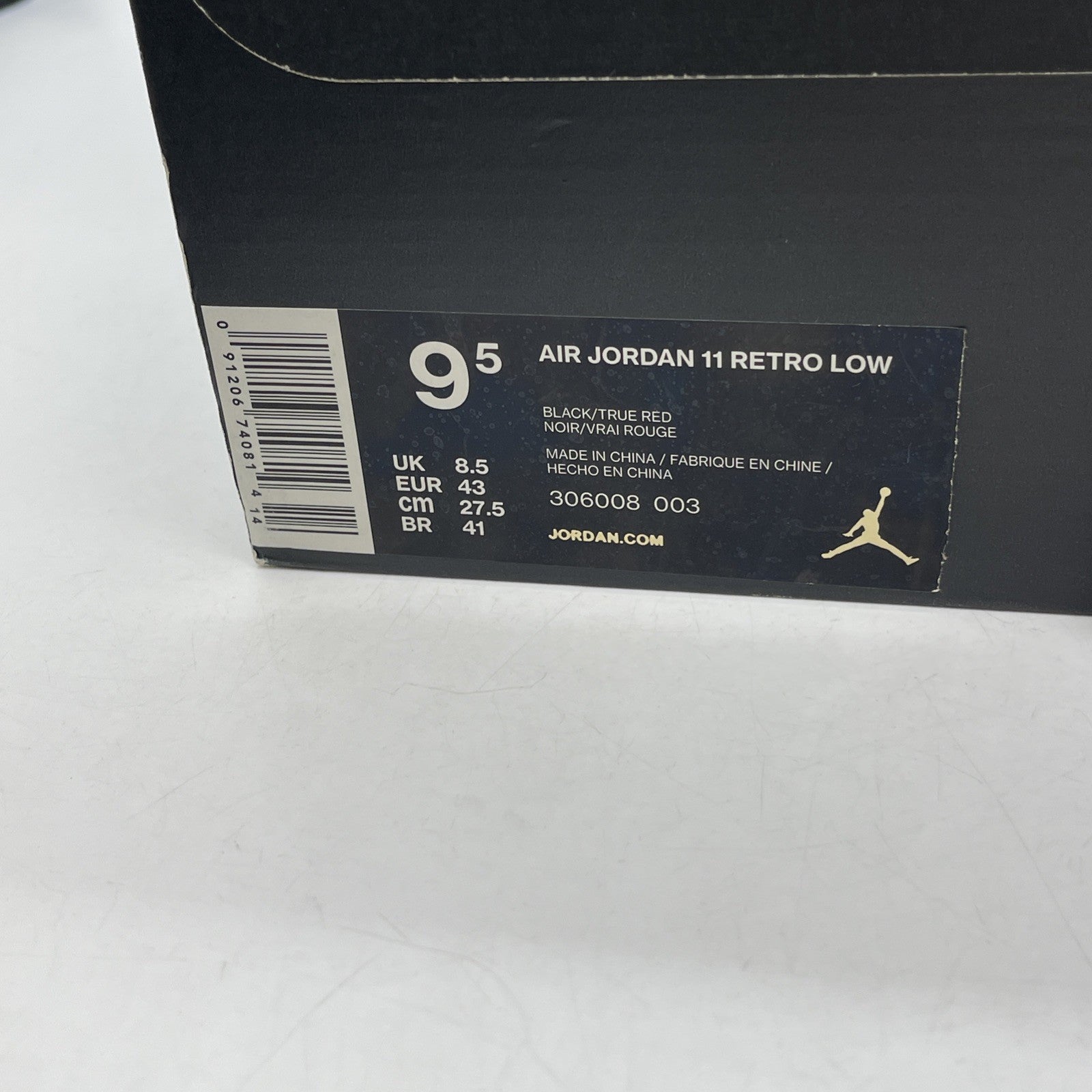 Size 9.5 - Air Jordan 11 IE Low Referee (306008-003)