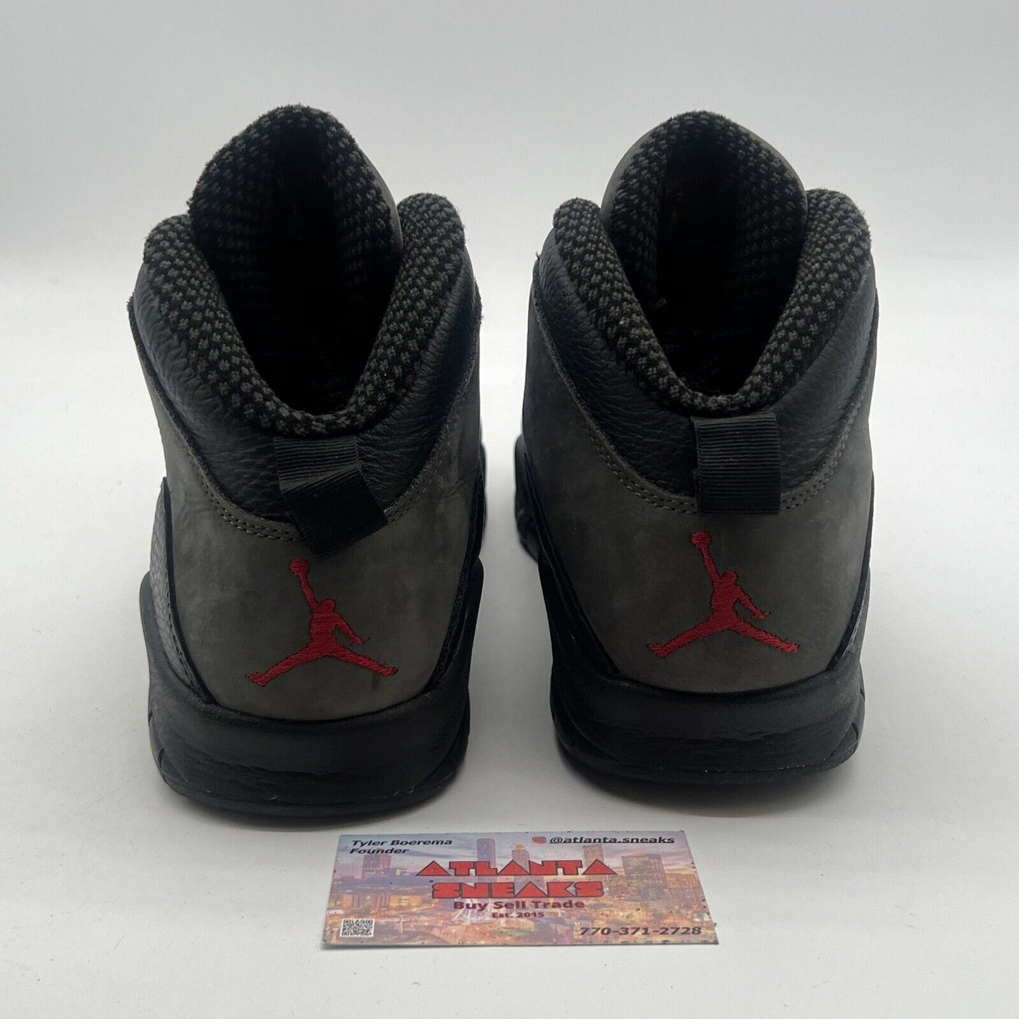 Size 11.5 - Air Jordan 10 Retro 2018 Shadow (310805-002)