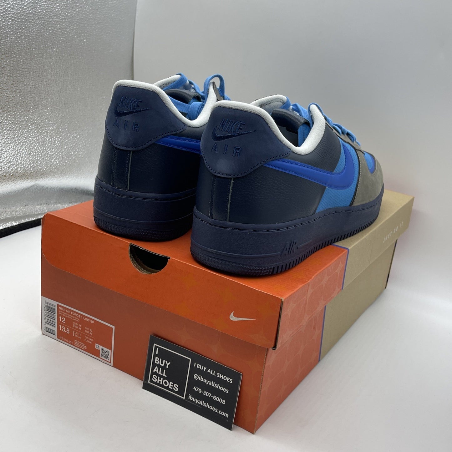 Size 12 - Nike Stash x Air Force 1 SP 2024 Low Blue
